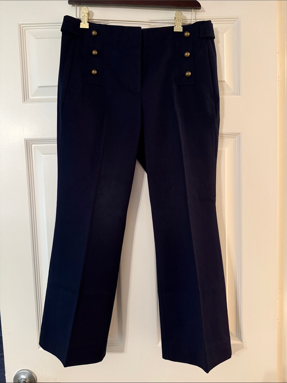 J Crew cropped sailor pants 4